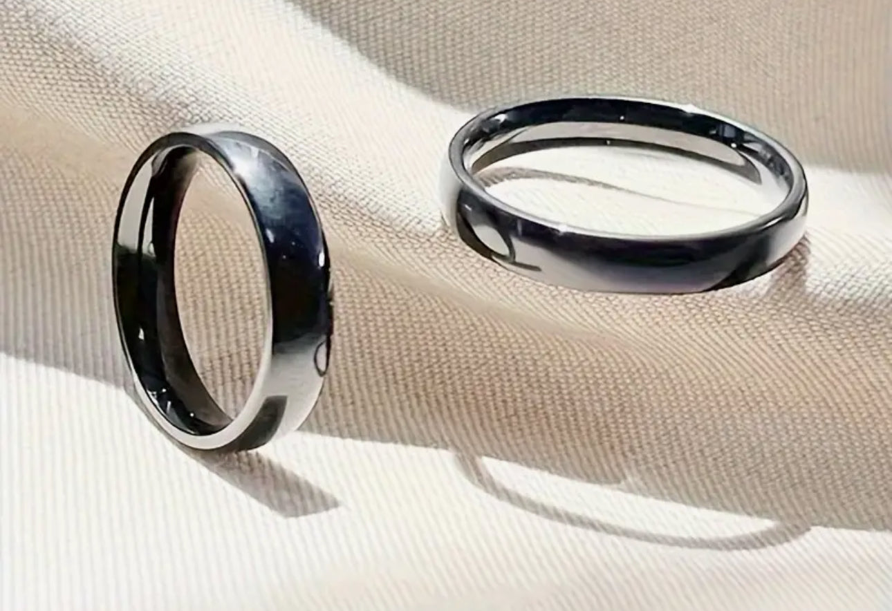 Clive Titanium | Wedding Bands Smart Payment Rings | Titanium